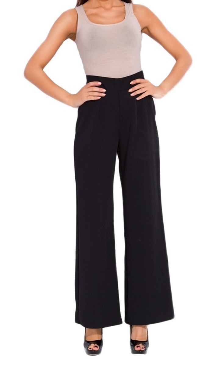 wide leg smart trousers womens