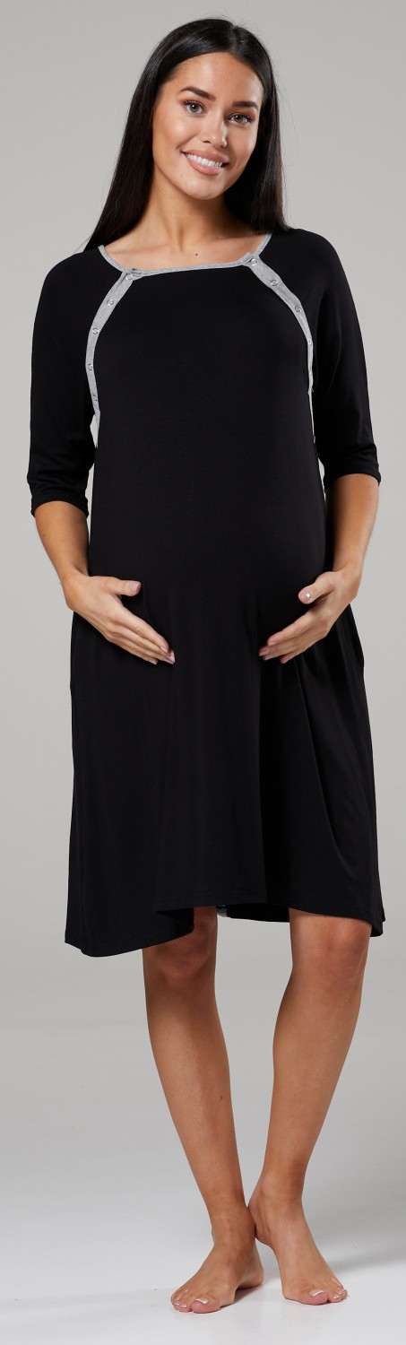 HAPPY MAMA Womens Maternity Nursing Delivery Hospital Gown Nightwear 1140