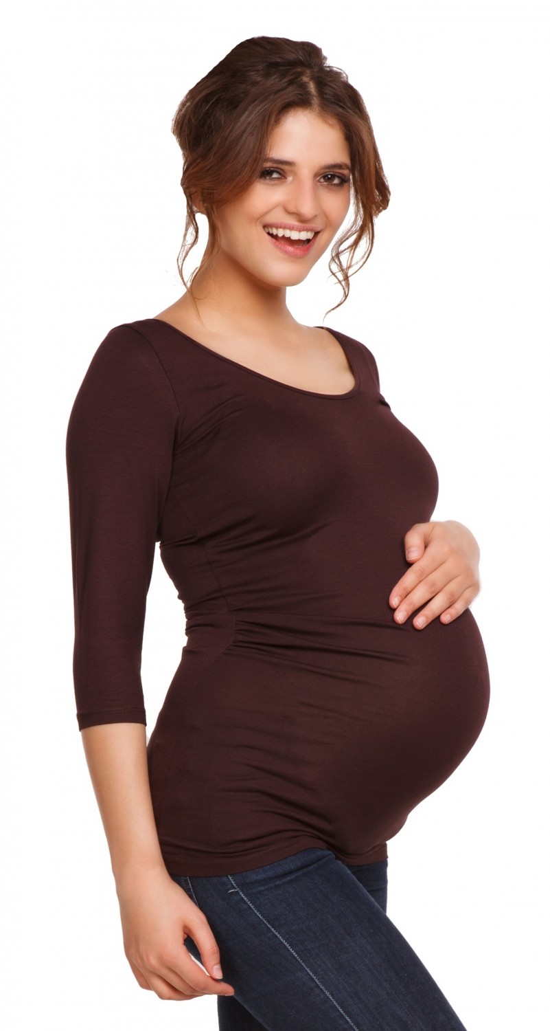 Happy Mama. Women's Pregnancy T-shirt Tee Shirt Maternity Top 3/4 ...