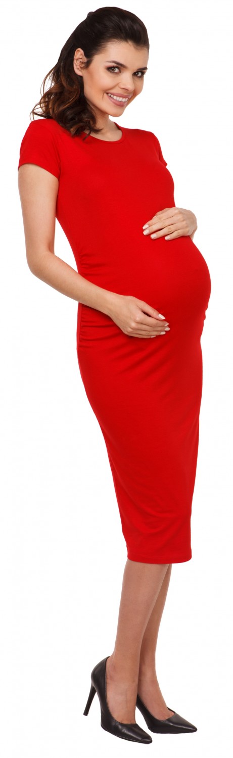 Short Sleeves Maternity Womens Pregnancy Bodycon Dress 183c Zeta Ville