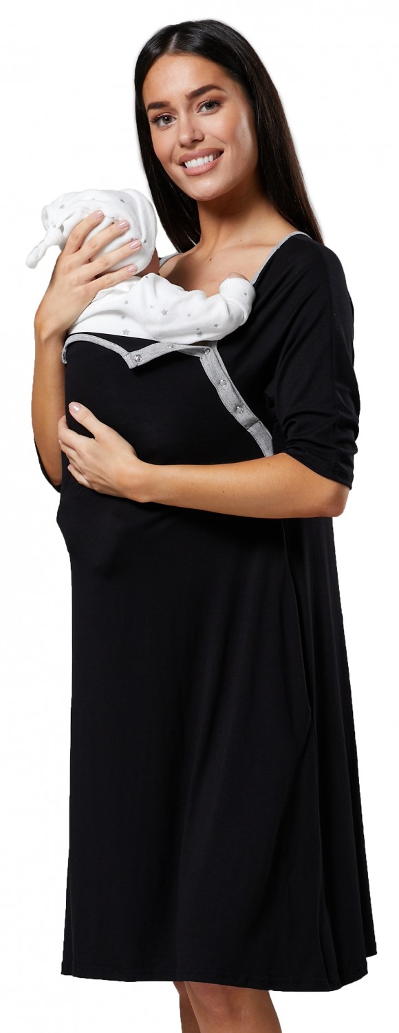 HAPPY MAMA Women's Maternity Nursing Pyjamas Loungewear 2 Pieces Set 1019 