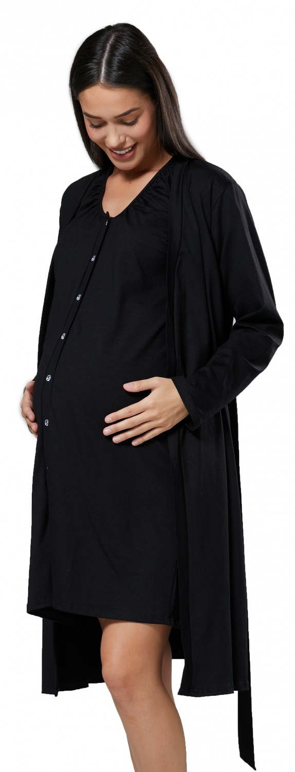 Birthing Gown/Pyjama/Robe 1025 HAPPY MAMA Womens Maternity Hospital Bag Set