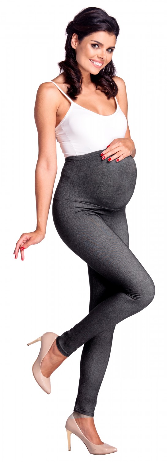 948 C Zeta Ville-para mujeres MIRADA DENIM Leggings Pantalones de maternidad elástico en la cintura